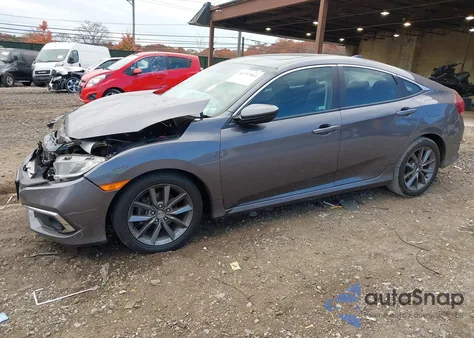 2020 Honda Civic Ex from USA, damaged, VIN 19XFC1F30LE216290